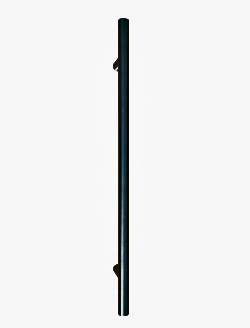 Zvisl� madlo Resist, �ierne matn� - Obl� O-800